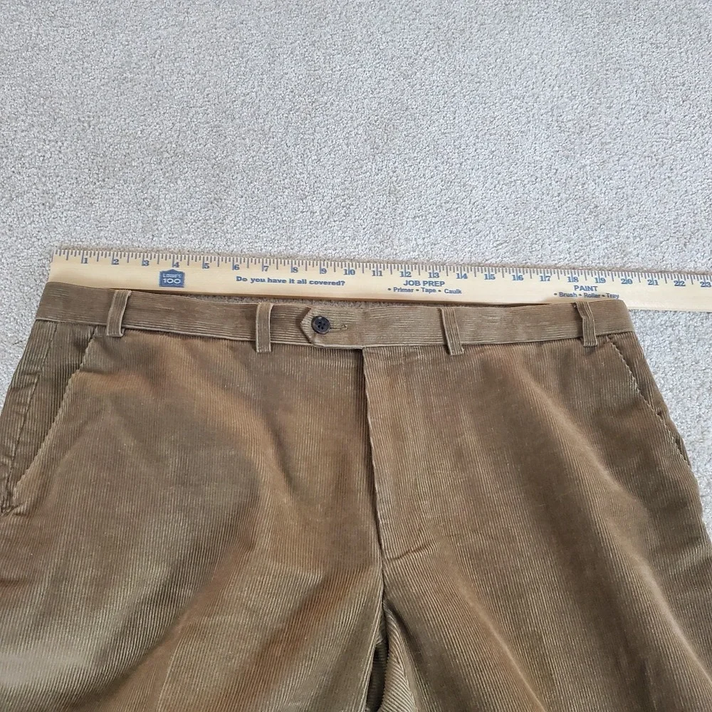 Lauren Ralph Lauren Men's Tan Corduroy Pants Tagged 38X29 Actually Measure 39X29